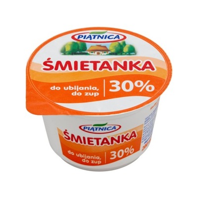 Śmietanka 30% Piątnica 200g