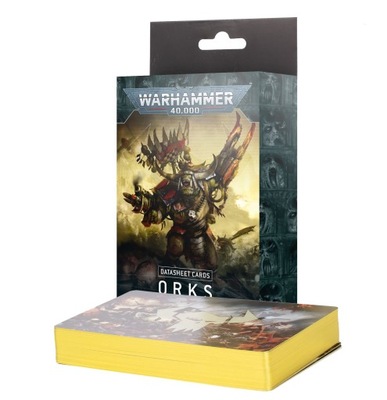 XENOS ARMIES Datasheet Cards Orks / karty zasad / Warhammer 40.000