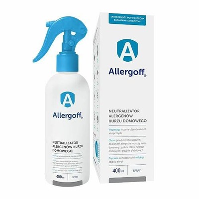 ALLERGOFF Spray na alergeny kurzu domowego 400 ml