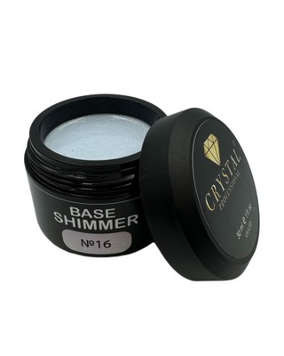 Baza Hybrydowa Kamuflująca CRYSTAL PROFESSIONAL Base Shimmer #16 30ml