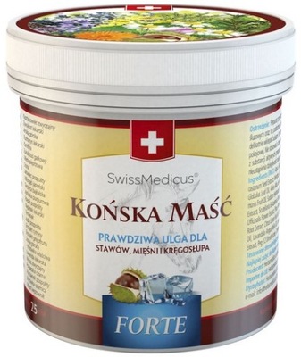 SwissMedicus końska maść chłodząca forte 250 ml