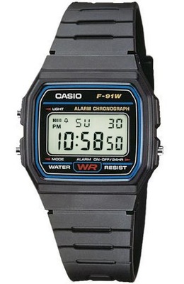 Casio zegarek męski F-91W-1 Box