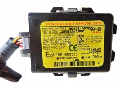 Модуль иммобилайзер hyundai i30 ii 2011-2017 rok 95420-a5700 фото №1