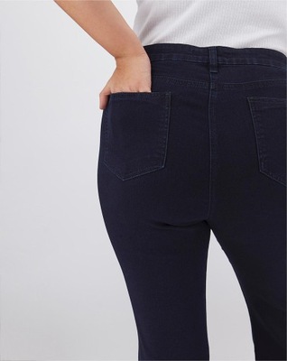 Spodnie Jeansy Simply Be Kim 44 Indigo Bootcut