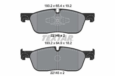 КОЛОДКИ ТОРМОЗНЫЕ JAGUAR ПЕРЕД E-PACE 2,0 17-/LAND ROVER 2214601