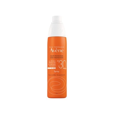 AVENE Mleczko do opalania w sprayu SPF30+ 200 ml