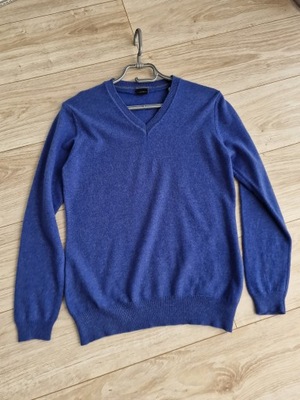 Sweter sportowa elegancja 100% KASZMIR j.nowy Xs S