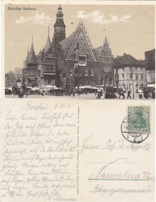 Wrocław Ratusz 1913r.