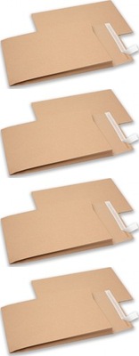 Koperty rozszerzane Papierowe brązowe C4 500 sztuk