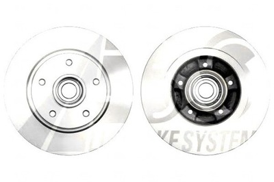 A.b.s. гальмівні диски гальмівні 2szt renault fluence z.e. фото №1