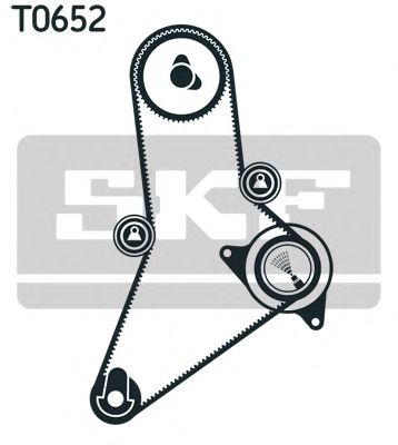 JUEGO CORREA DISTRIBUCIÓN SKF VKMA 02383  