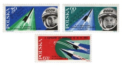 Fi 1286-1288 ** Wizyta w Polsce kosmonautów radzieckich