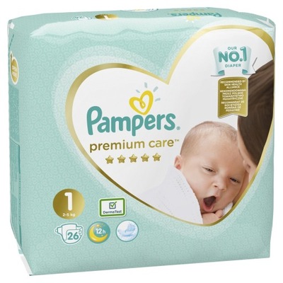 Pampers Premium Care 1 Newborn 26szt