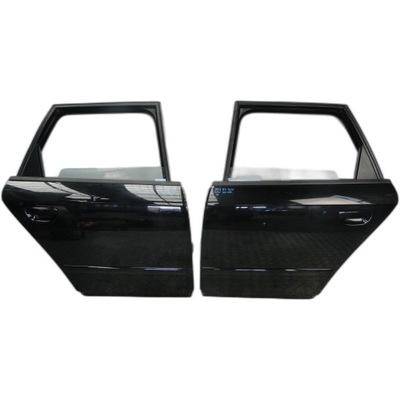 Дверь задняя audi a4 b7 8e0 lift чёрные 8e9 фото №1