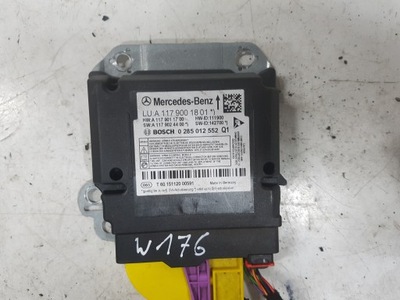 Mercedes a klasa w176 lift модуль датчик подушка безопасности фото №1