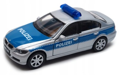 BMW 330i policja 1:34 - 39 model WELLY