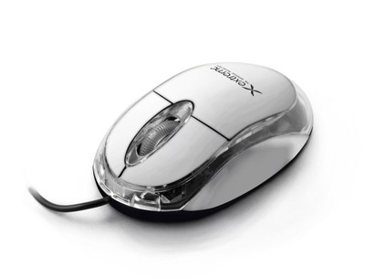 XM102W Mysz przewodowa 3D optyczna USB Camille biała Extreme