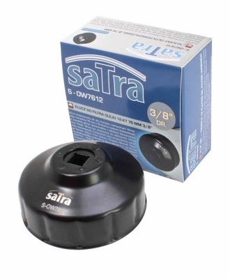 LLAVES DO DE FILTRO ACEITES 12-KT 76 MM 3/8″ SATRA S-OW7612  