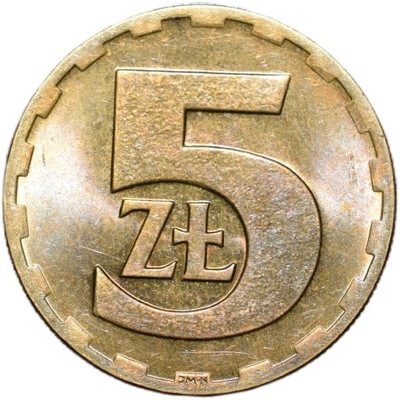 5 zł złotych 1976 Stan ok. Menniczy