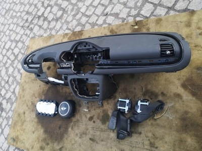 Mini cooper приборная панель консоль ремни подушка безопасности оригинал фото №1