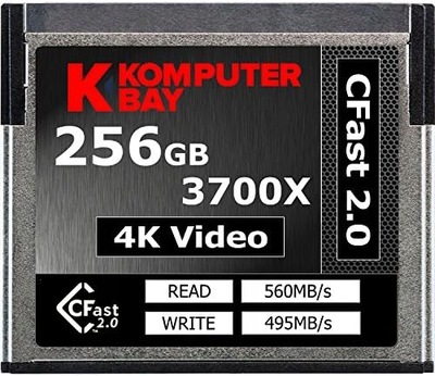 Karta pamięci CompactFlash Komputerbay CF Professional 3700X 256 GB