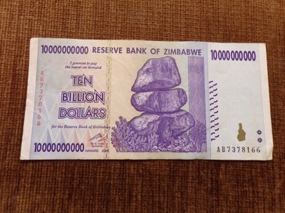 C147.ZIMBABWE 10 000 000 000 DOLARÓW