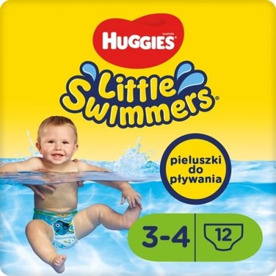 Pieluchy do pływania 3-4 Little Swimmers (7-15)