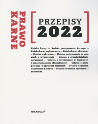 Przepisy 2022. Prawo karne - Agnieszka Kaszok