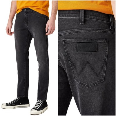 Wrangler larston męskie spodnie jeansowe w33 l34