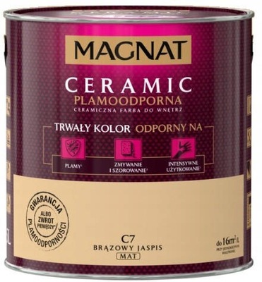 Farba ceramiczna ścienna Magnat 2,5 l C7