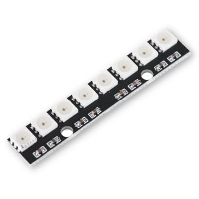 Moduł Listwa Pasek RGB 8 x LED WS2812 5050 Arduino