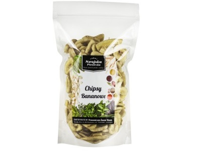 CHIPSY BANANOWE banany 300g Swojska Piwniczka