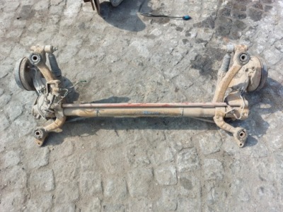 Балка задня задня peugeot 206 1998-2010 хетчбек bez abs фото №1