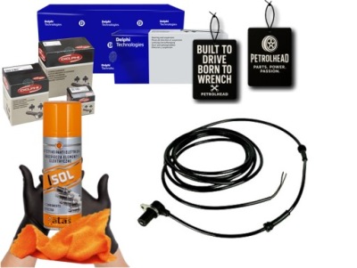 Датчик abs mercedes перед vito w638 delphi ham #petrolhead pro+ kit4 фото №1