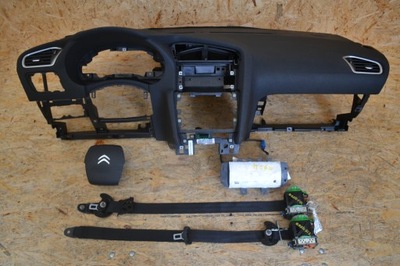 Панель приладів приладова консоль citroen c4 ii фото №1