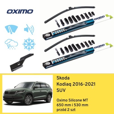 WIPER BLADES FRONT FOR SKODA KODIAQ SUV (2016-2021) OXIMO  