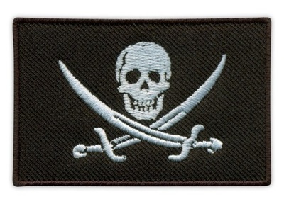 Naszywka Pirat - Bandera Piratów Calico Jack