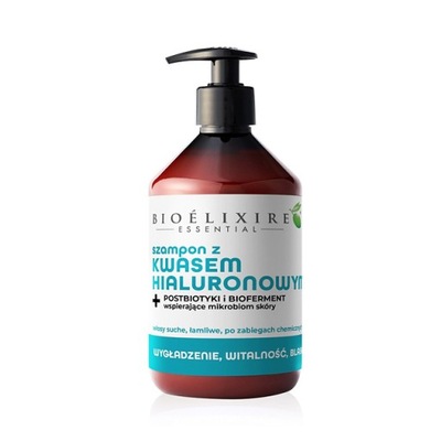 Bioelixire Szampon hialuronowy 500ml - włosy suche