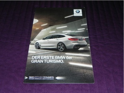 BMW serii seria 6 Gran Turismo 630i 640i 630d 640d szóstka - 2017