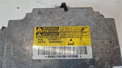 Модуль датчик подушка безпеки saab 93 9-3 12798517 фото №1