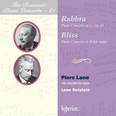 Rubbra Romantic Piano Concertos v.81 HYPERION