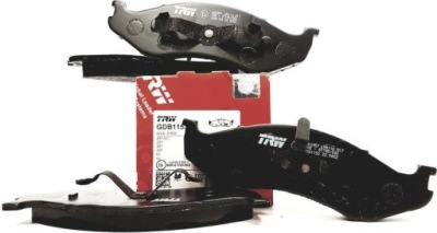Trw тормозные колодки тормозные перед kia carnival i ii фото №1