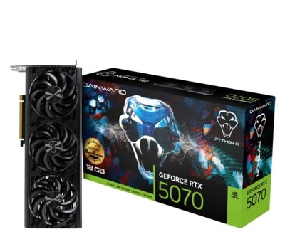 Karta graficzna Gainward GeForce RTX 5070 Python III OC 12GB GDDR7 DLSS4