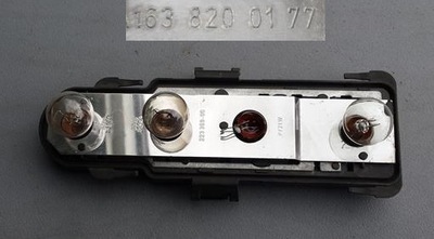 Вкладиш лампи лівий задня mercedes ml w163 1638200177 фото №1