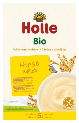 HOLLE BIO BEZMLECZNA KASZKA JAGLANA 5m BEZ GLUTENU