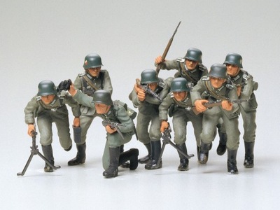 1:35 Tamiya 35030 German Assault Troops (Infantry)