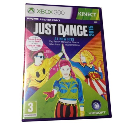 Just Dance 2015 KINECT X360 2xPL