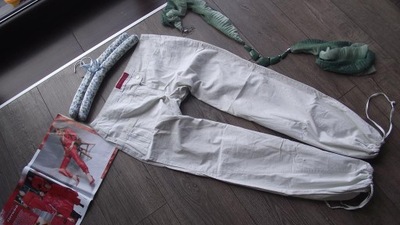 FIRETRAP* SPODNIE HAREMKI BAWEŁNIANE BAGGY 40