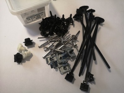 Набор клипсы штифты бампера перед spacetourer фото №1