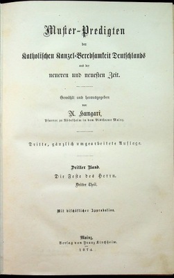 Muter Predigten 1874 r